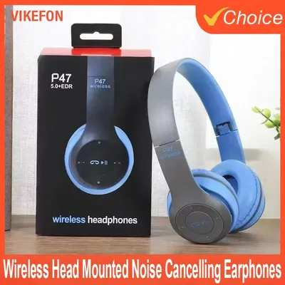 다기능 휴대용 접이식 헤드마운트 무선 블루투스 5.0 헤드셋 블루투스 연결용 TF 카드 유선 연결